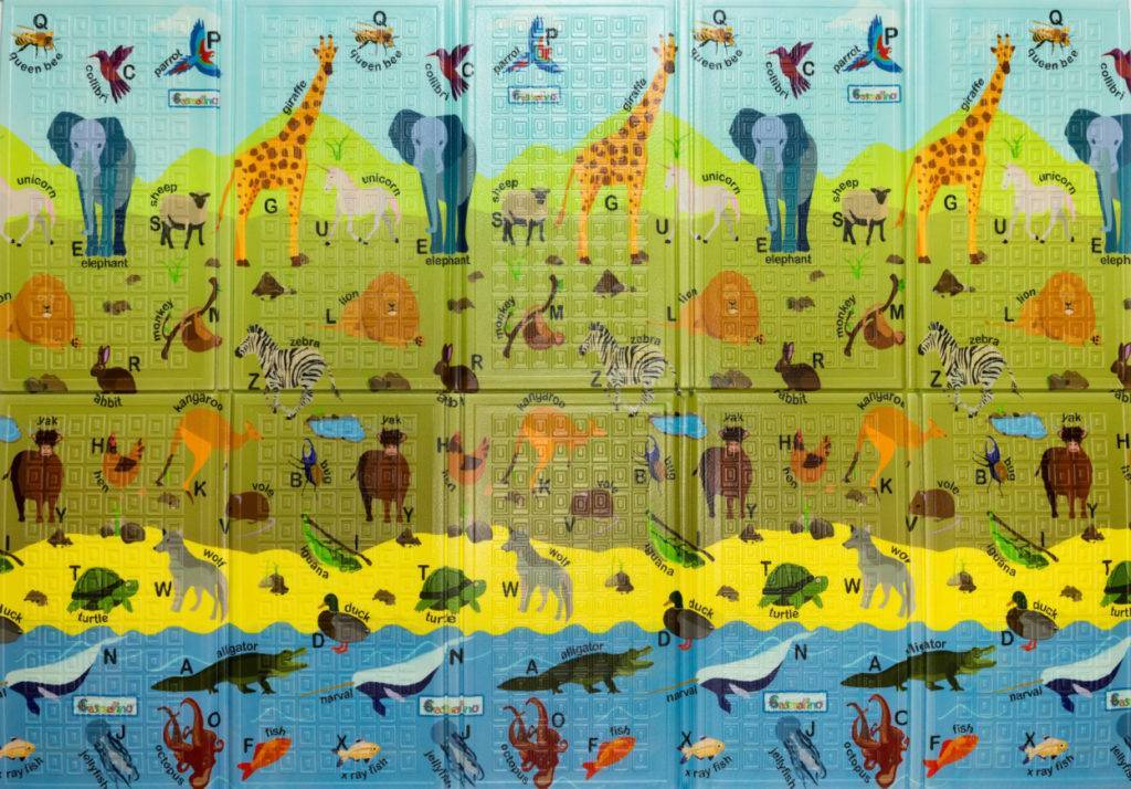 Igralna podloga ABC ANIMALS